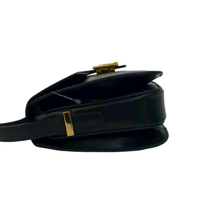 Pre-owned Celine Black Leather Pochette Shoulder Bag ()