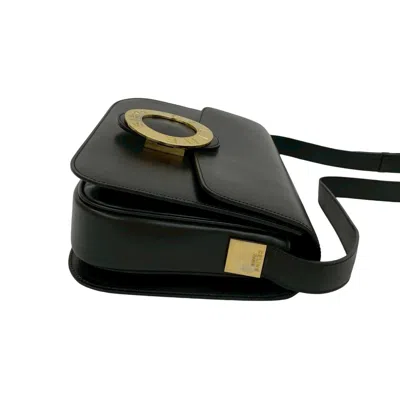 Pre-owned Celine Black Leather Pochette Shoulder Bag ()