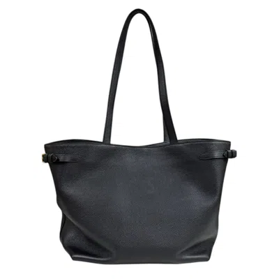 Pre-owned Celine Black Leather Tote Bag ()