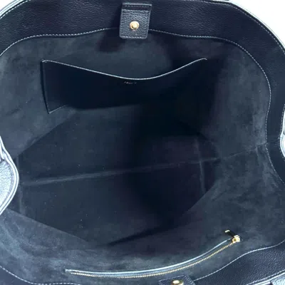 Pre-owned Celine Black Leather Tote Bag ()