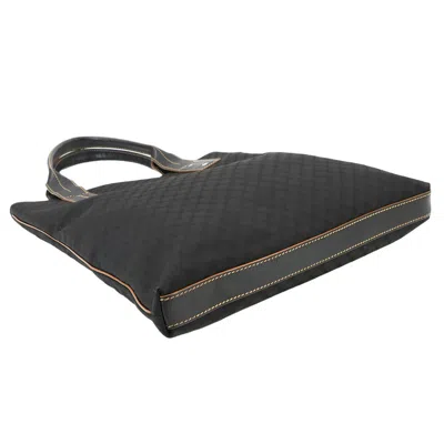 Pre-owned Celine Black Nylon Leather Tote Bag ()