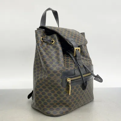 Pre-owned Celine Black Pvc Backpack ()