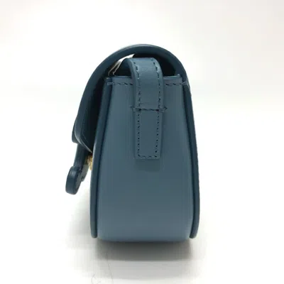 Pre-owned Celine Blue Leather Shoulder Bag ()