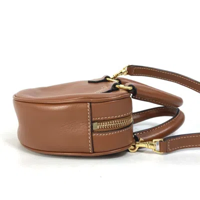 Pre-owned Celine Brown Leather Handbag Pochette Shoulder Bag ()