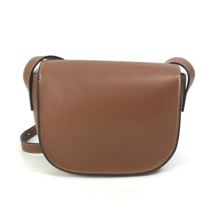 Pre-owned Celine Brown Leather Pochette Shoulder Bag ()