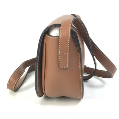 Pre-owned Celine Brown Leather Pochette Shoulder Bag ()