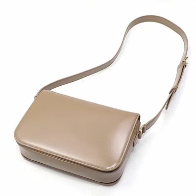 Pre-owned Celine Brown Leather Shoulder Bag ()