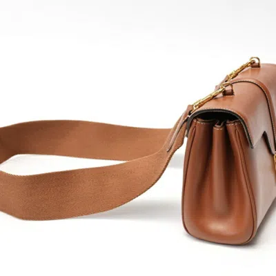 Pre-owned Celine Brown Leather Shoulder Bag ()