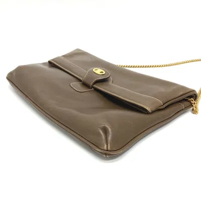 Pre-owned Celine Brown Leather Shoulder Bag ()