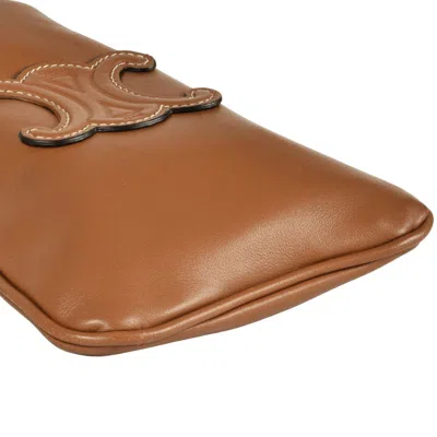 Pre-owned Celine Brown Leather Shoulder Bag ()