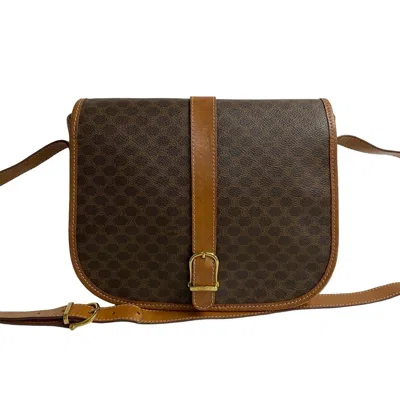 Pre-owned Celine Brown Pochette Shoulder Bag ()