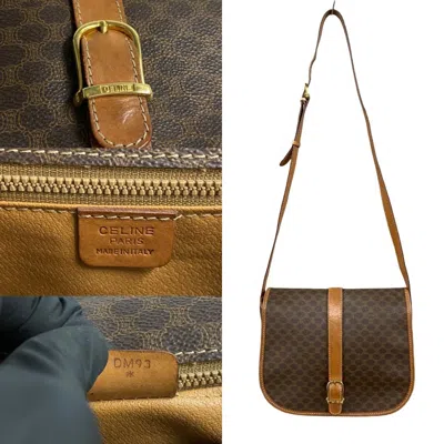Pre-owned Celine Brown Pochette Shoulder Bag ()
