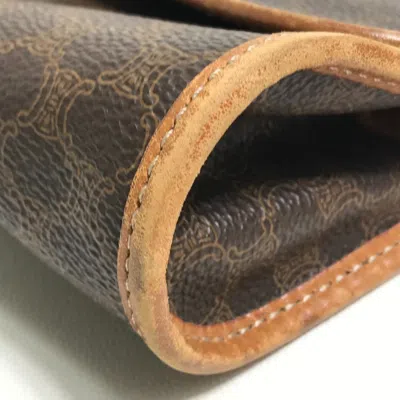 Pre-owned Celine Brown Pvc Leather Fanny Pack Sling Bag ()