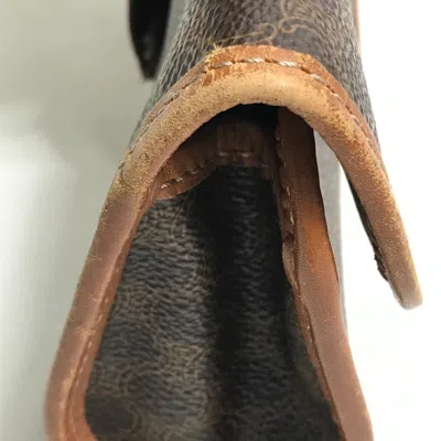 Pre-owned Celine Brown Pvc Leather Fanny Pack Sling Bag ()