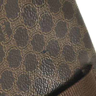 Pre-owned Celine Brown Pvc Leather Fanny Pack Sling Bag ()