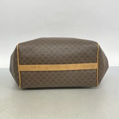 Pre-owned Celine Brown Pvc Tote Bag ()