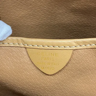 Pre-owned Celine Brown Pvc Tote Bag ()