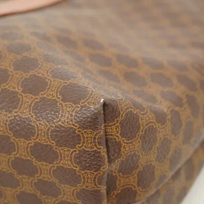 Pre-owned Celine Brown Pvc Tote Bag ()