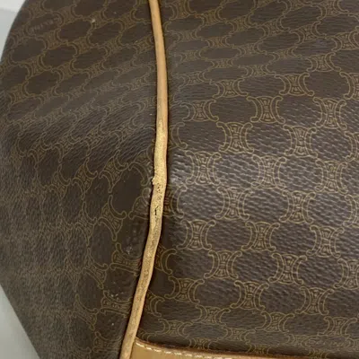 Pre-owned Celine Brown Pvc Tote Bag ()