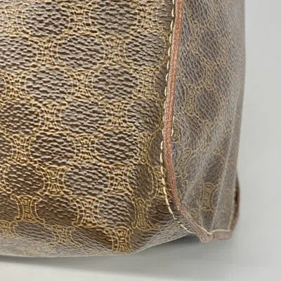 Pre-owned Celine Brown Pvc Tote Bag ()
