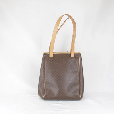 Pre-owned Celine Brown Pvc Tote Bag ()