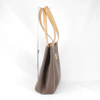 Pre-owned Celine Brown Pvc Tote Bag ()