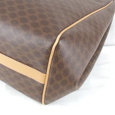 Pre-owned Celine Brown Pvc Tote Bag ()