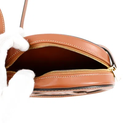 Pre-owned Celine Gold Leather Shoulder Bag ()