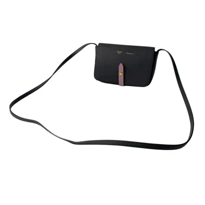 Pre-owned Celine Gray Pink Leather Pochette Shoulder Bag () In Multi