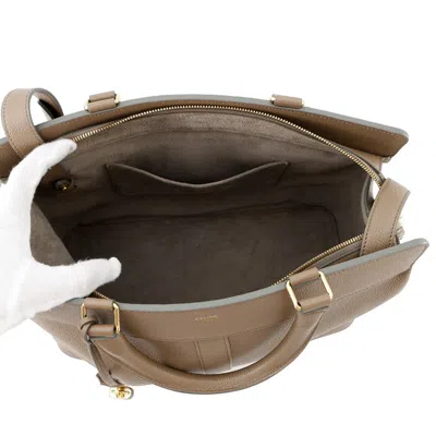 Pre-owned Celine Grayish Leather Tote Bag ()