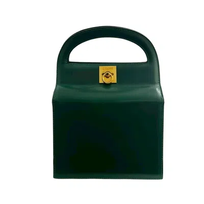 Pre-owned Celine Green Leather Handbag Tote Bag ()
