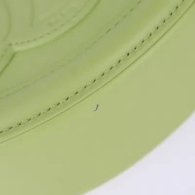 Pre-owned Celine Green Leather Pochette Shoulder Bag ()