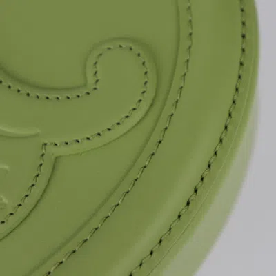 Pre-owned Celine Green Leather Pochette Shoulder Bag ()