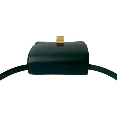 Pre-owned Celine Green Leather Shoulder Bag ()