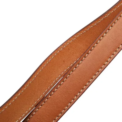 Pre-owned Celine Macadam Beige Brown Pvc Leather Handbag Shoulder Bag () In Multi