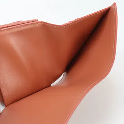 Pre-owned Celine Pink Leather Wallet (tri-fold) ()