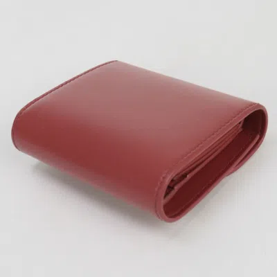 Pre-owned Celine Pink Leather Wallet (tri-fold) ()