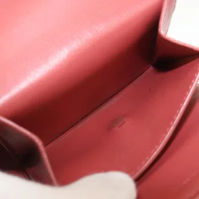 Pre-owned Celine Pink Leather Wallet (tri-fold) ()