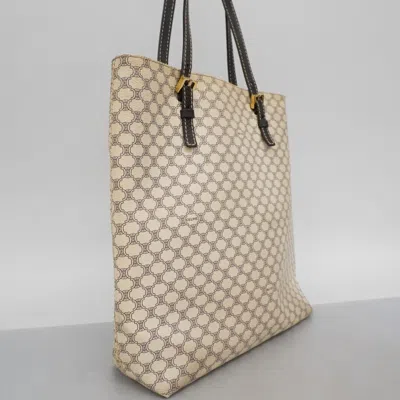 Pre-owned Celine White Pvc Tote Bag ()