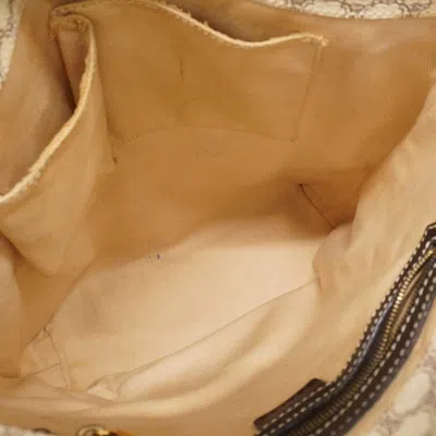 Pre-owned Celine White Pvc Tote Bag ()