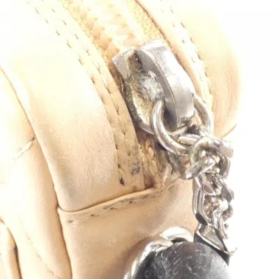 Pre-owned Chanel Beige Black Cambon Ligne Shoulder Bag () In Multi