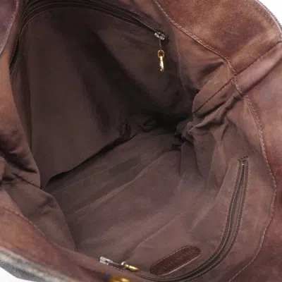 Pre-owned Chanel Black Denim Leather Tote Bag ()