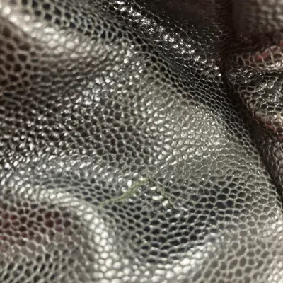 Pre-owned Chanel Black Grained Calfskin Shoulder Bag Tote Bag ()