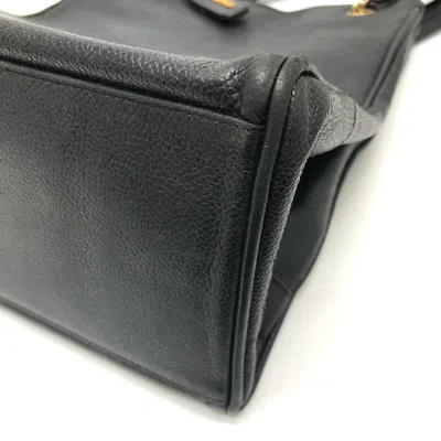 Pre-owned Chanel Black Grained Calfskin Tote Bag ()