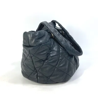 Pre-owned Chanel Black Leather Shoulder Bag Tote Bag ()