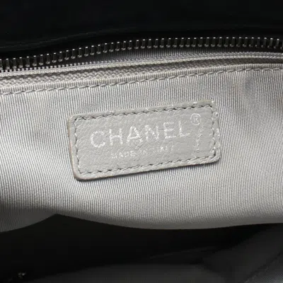 Pre-owned Chanel Black Leather Tote Bag ()