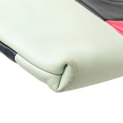 Pre-owned Chanel Black Multi-color Leather Clutch Bag ()