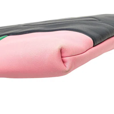 Pre-owned Chanel Black Multi-color Leather Clutch Bag ()