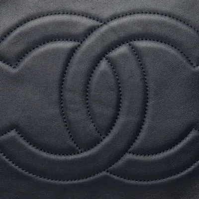 Pre-owned Chanel Black Multi-color Leather Clutch Bag ()