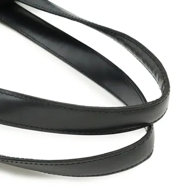 Pre-owned Chanel Black New Travel Line Leather Shoulder Bag Tote Bag ()